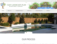 Tablet Screenshot of easylandscapeplan.com